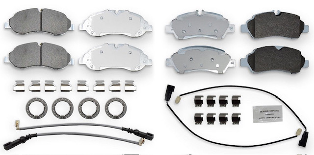 Brakepads for Fisker Ocean - set of 8 pads - 4 front and 4 rear